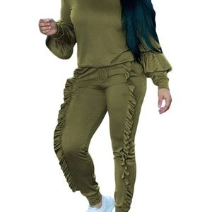 Two piece jogging suit